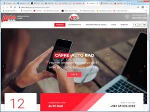 Fabrika Sajtova - profesionalna izrada sajtova - naš sajt Auto Rad
