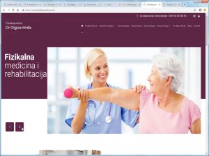 Fabrika Sajtova - profesionalna izrada sajtova - naš sajt dr Olgica Mrđa
