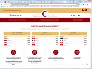 Plastic Surgery Clinics Turkey