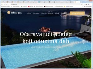 Fabrika Sajtova - profesionalna izrada sajtova - naš sajt Riva 992